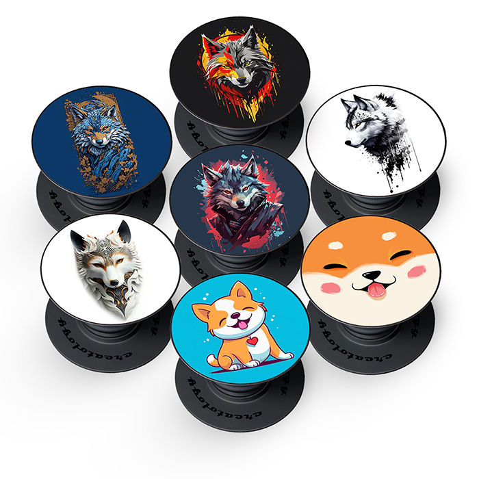 ANIMAL ART POP Phone Grip